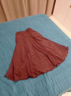 Юбка макси хлопок La Redoute