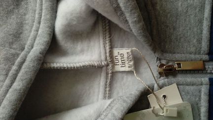 Новый теплый костюм 128