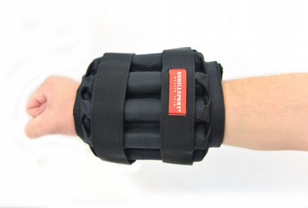 Утяжелители на руки и ноги cross 4 кг, черный