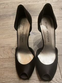 Stuart weitzman босоножки атласные