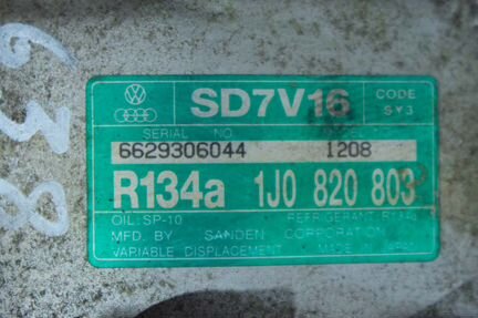 Компрессор кондиционера вито 638 2.8 vito вр6 vr6