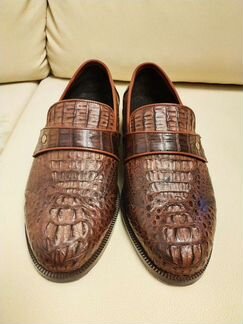 Новые Лоферы нат. Крокодил 40-41