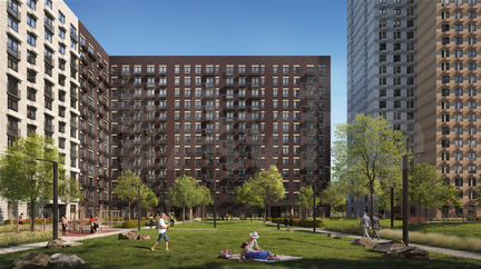 1-к квартира, 43.6 м², 12/33 эт.