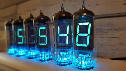 Ламповые часы