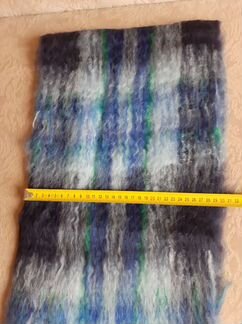 Мужской мохеровы шарф