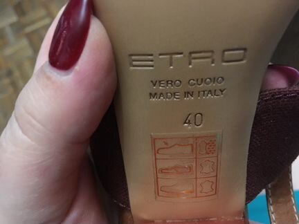 Босоножки Etro
