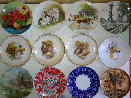 Тарелка декоративная фарфор, фаянс, керамика