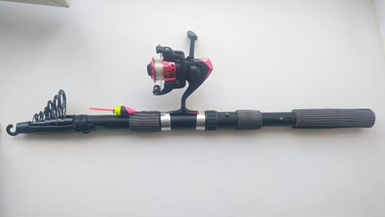 Удочка-спиннинг телескопический