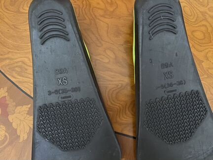 Ласты детские для бассейна (36-38) короткие силико