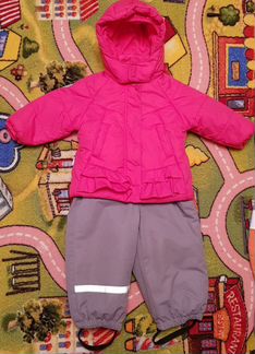 Комплект куртка +полукомбинезон, размер 80