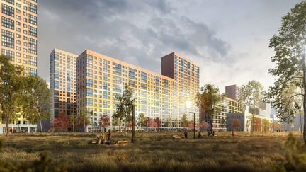 2-к квартира, 54.5 м², 6/25 эт.