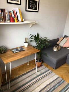 Стол письменный, рабочий, в кафе, hairpin legs