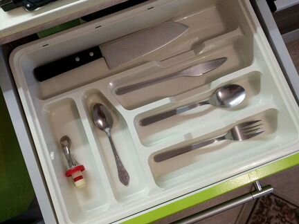 Лоток для столовых приборов 2 яруса