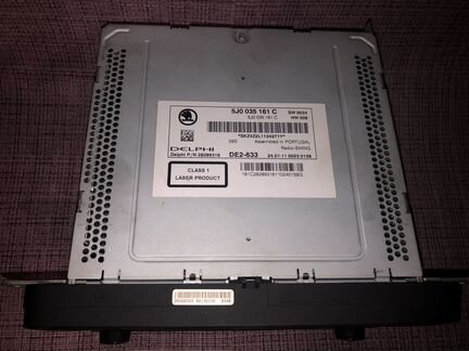 Магнитола на Skoda Fabia II (5J) 5J0 035 161 C (5J