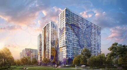 1-к квартира, 42 м², 5/25 эт.