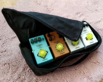 Педалборд и набор педалей Yerasov для бас гитары