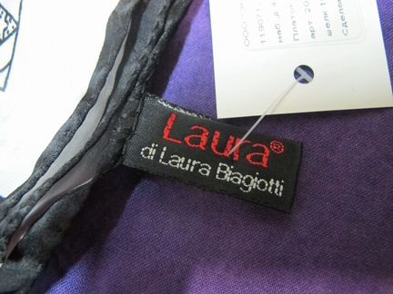 Шелковый Платок Laura Biagiotti Новый