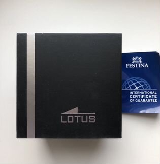 Коробка фирменная от часов lotus