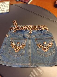 Юбка джинсовая с курткой Blumarine, 86-92см