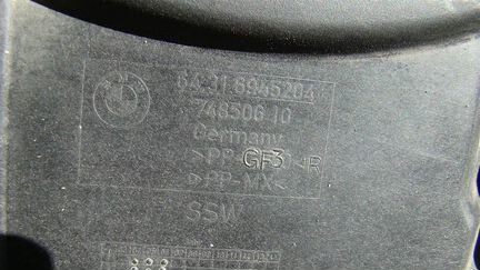 Воздухозаборник (внутри) на BMW 5-серия E60/E61 2