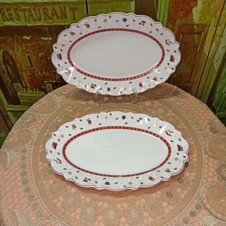 Овальные блюда 35 в стиле villeroy boch