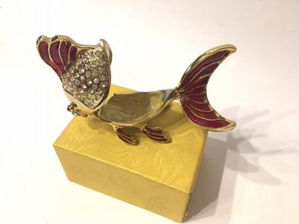 Шкатулка декоративная «Золотая рыбка»