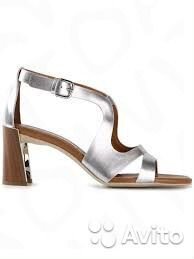 Stella Mccartney босоножки оригинал серебро