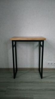 Дизайнерская консоль/столик из карагача и смолы
