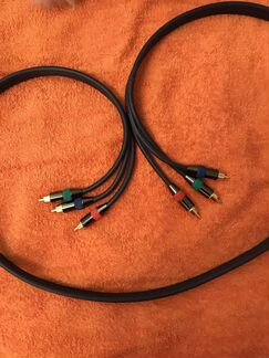 Кабели тюльпан RCA для телевизора и видео