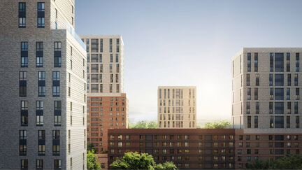 3-к квартира, 93.4 м², 2/6 эт.