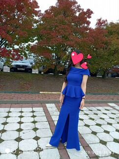 Вечернее платье в пол 42-44