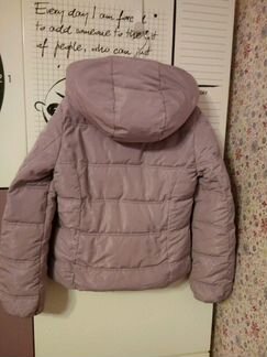 Куртка, шапка и перчатки benetton