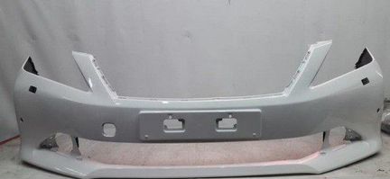 Toyota Camry v50 Бампер передний под омыват Белый