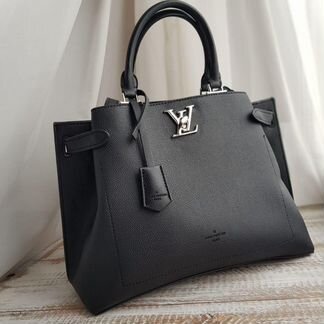 Новая женская сумка Louis Vuitton LockMe черная