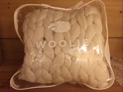 Плед Woolie из крупной вязки