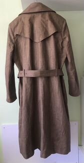 Тренч дизайнерский. Лён. 46 р