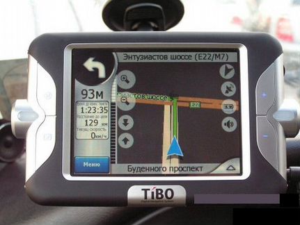 GPS навигатор Tibo S1000 как новый (без пробок)