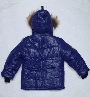 Куртка зимняя синего цвета Егорка