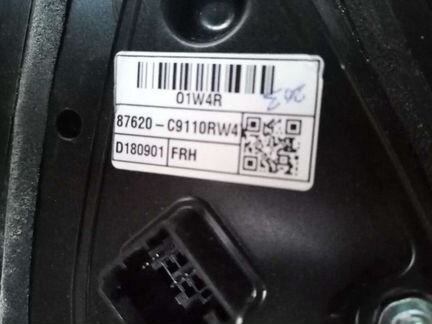 Зеркало правое заднего вида Hyundai Creta