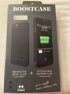 Чехол зарядка на iPhone 5 Boostcase