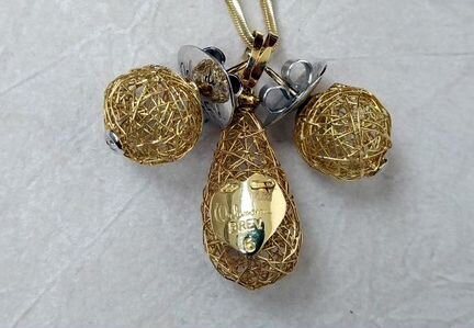 Серьги и кулон от 0rlando 0rlandini