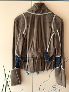 Замшевый пиджак Just Cavalli