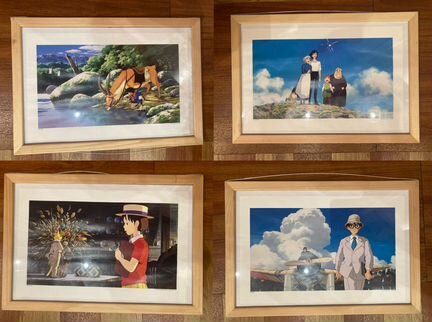 Оригинальные арты из календаря Хаяо Миядзаки