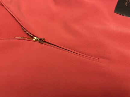 Платье Zara розовое L 44-46