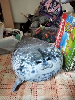Игрушка подушка тюлень, морской котик