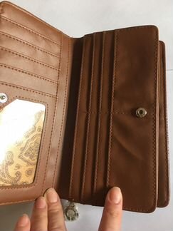 Кошелек новый (под кожу крокодила)