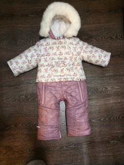 Комбинезон для девочки зимний