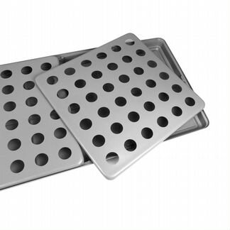 Крышка поддона гидропоники 1300x650 36 отв. 55 мм