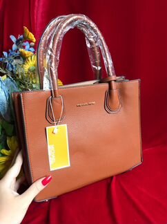 Сумка Michael kors mercer коричневая