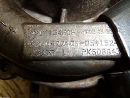 Турбина 8200622404 на 2.3 M9T Рено Мастер 3
